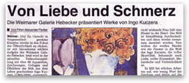 Von Liebe und Schmerz